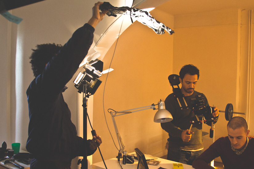 Behind the scene 8